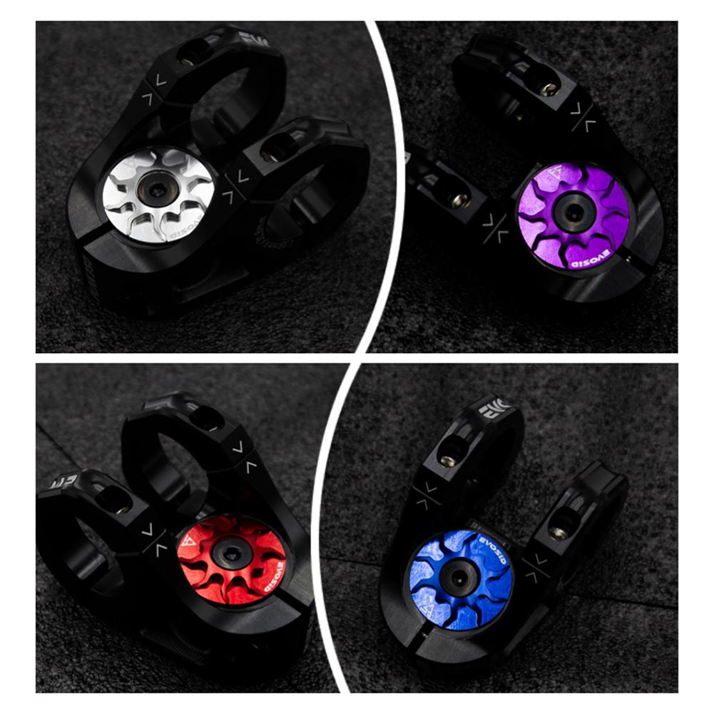 MTB Bicycle Headset Top Cap 1-1/8 Road Bike Stem Cover Aluminium Alloy Ultralight Headset Cover With Screw For 28.6m Fork