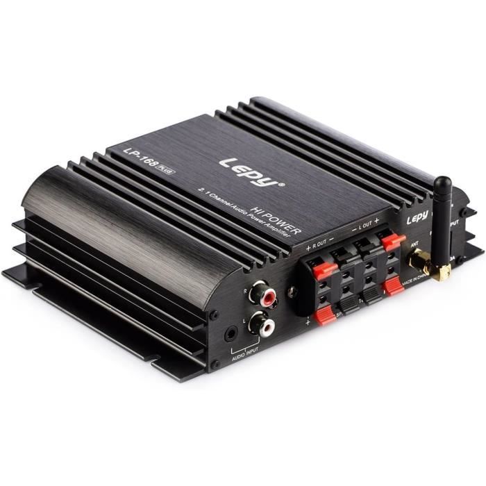 Amplificateur De Voiture - DollaTek - LEPY LP-168 Plus - Bluetooth 2.1 - 2x 45W - 1x 68W