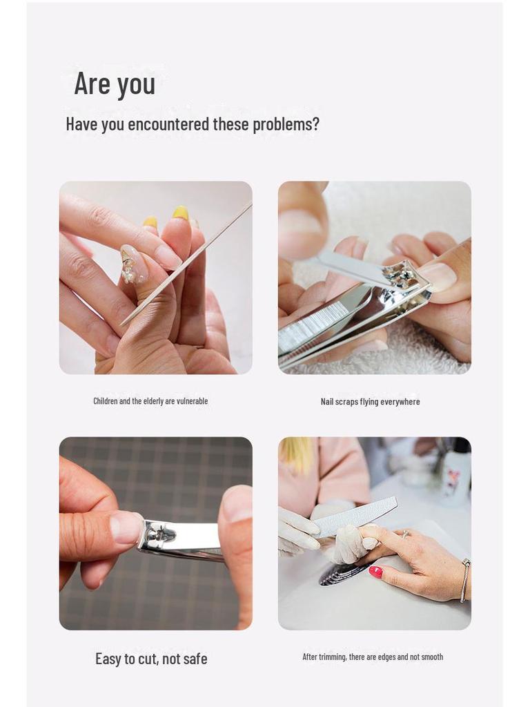 Multifunctional Electric Nail Clippers and Polish for Women and Children