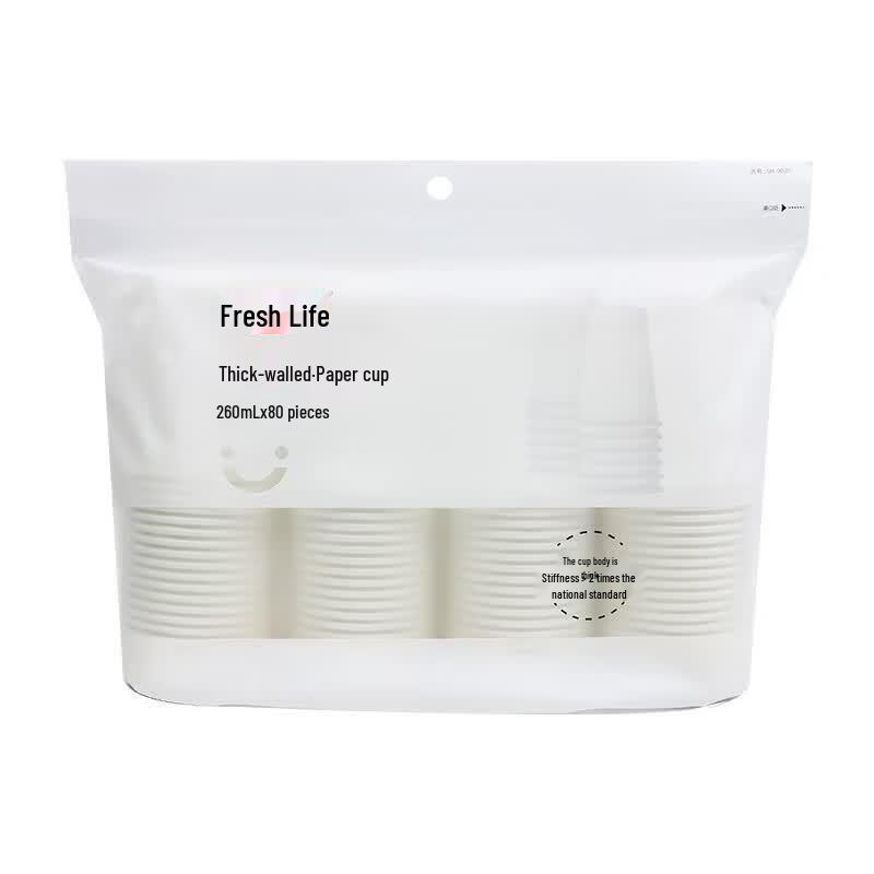 Fresh Life Thick Disposable Paper Cups