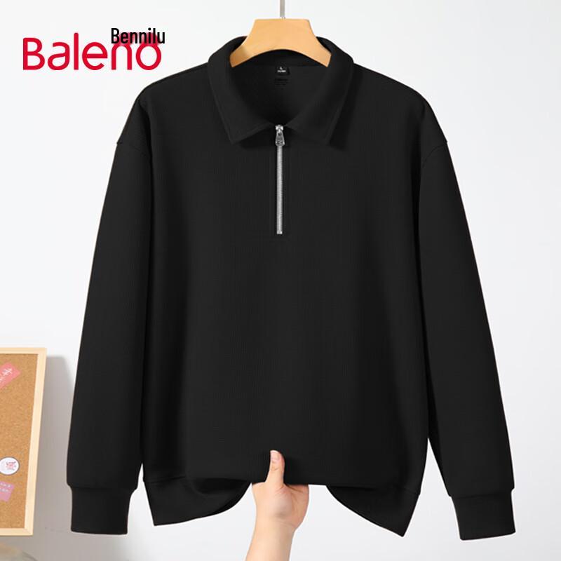 Baleno Men's Waffle Quarter-Zip Pullover