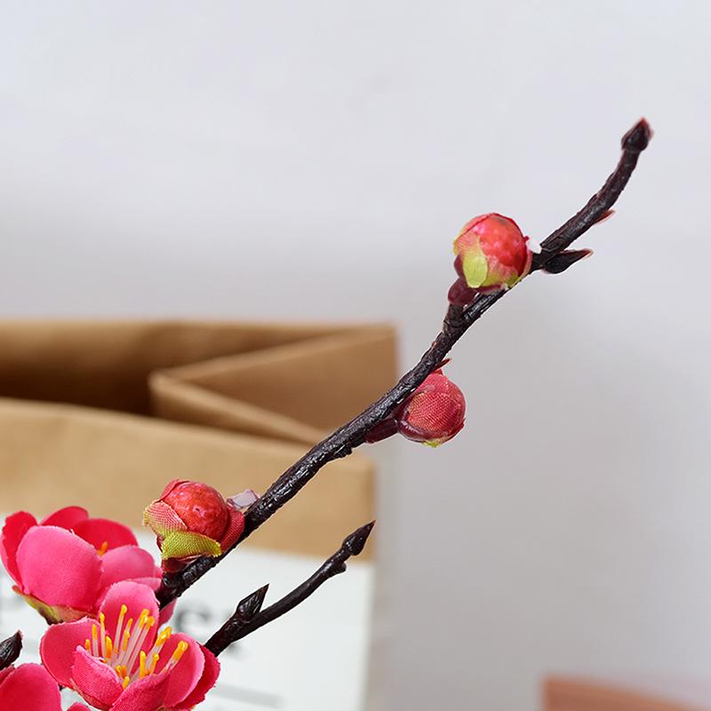 70cm Plum Blossom Branch - Medium Wax, Chinese Style Wedding & Home Decor