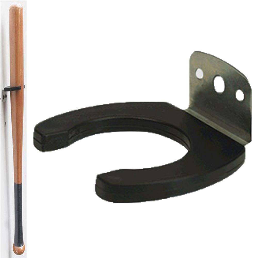 Baseballs Durable Wall Mount Rack Stand Hanger Hanging Bat Display Holder