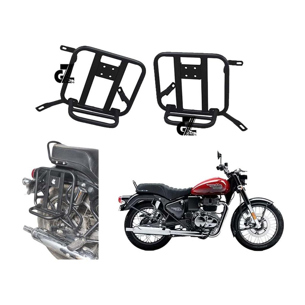 Military "Pannier Bags & Mounting Pair" Fit For Royal Enfield New Classic 350