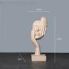 European Resin Abstract Mask Statues Miniature Collectible Figurines for Home Office Study Desktop Decoration Ornaments Gifts