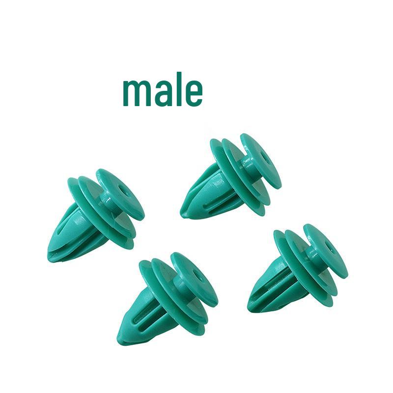 

Green Car Door Trim Panel Retainer Clip (Solid Plastic) 50 pcs per bag