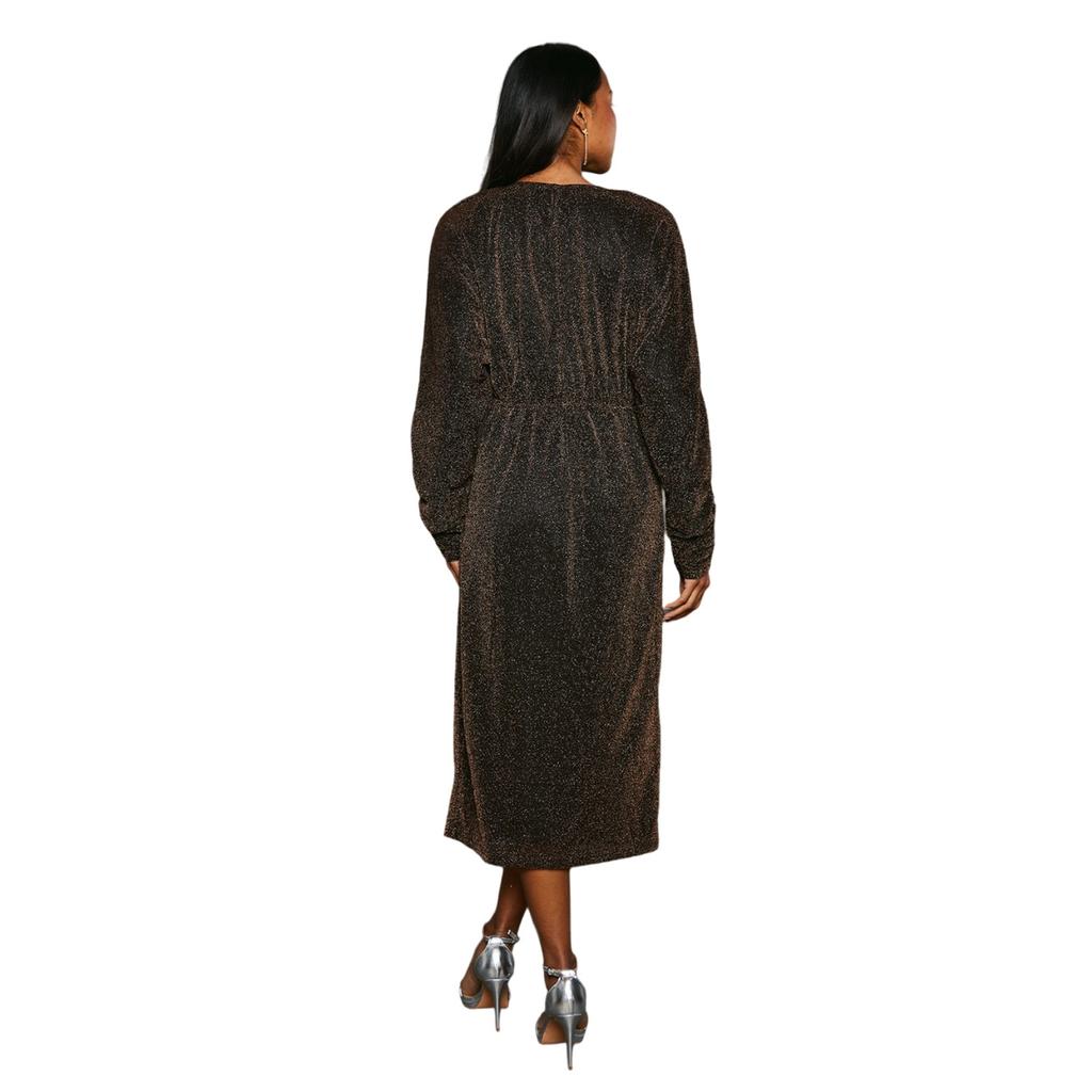 Principles Womens/Ladies Metallic Jersey Batwing Midi Dress