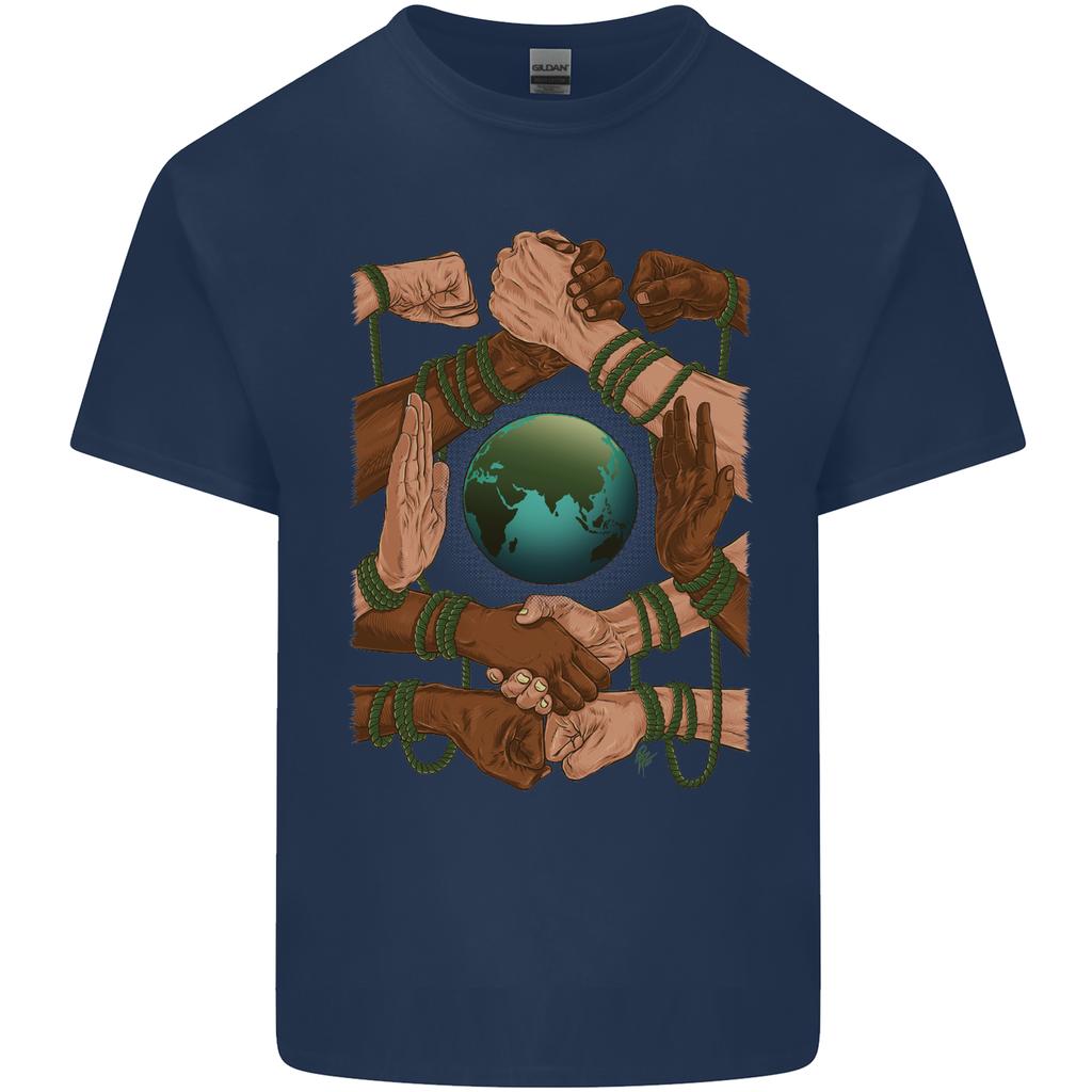 World of Peace Black Lives Matter LGBT Unisexs Light Cotton TShirt