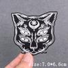 Tarot Card Embroidery Patch Iron On Patches For Clothing Hip Hop Punk Embroidered Patches On Clothes Backpack Hat Decor Stickers