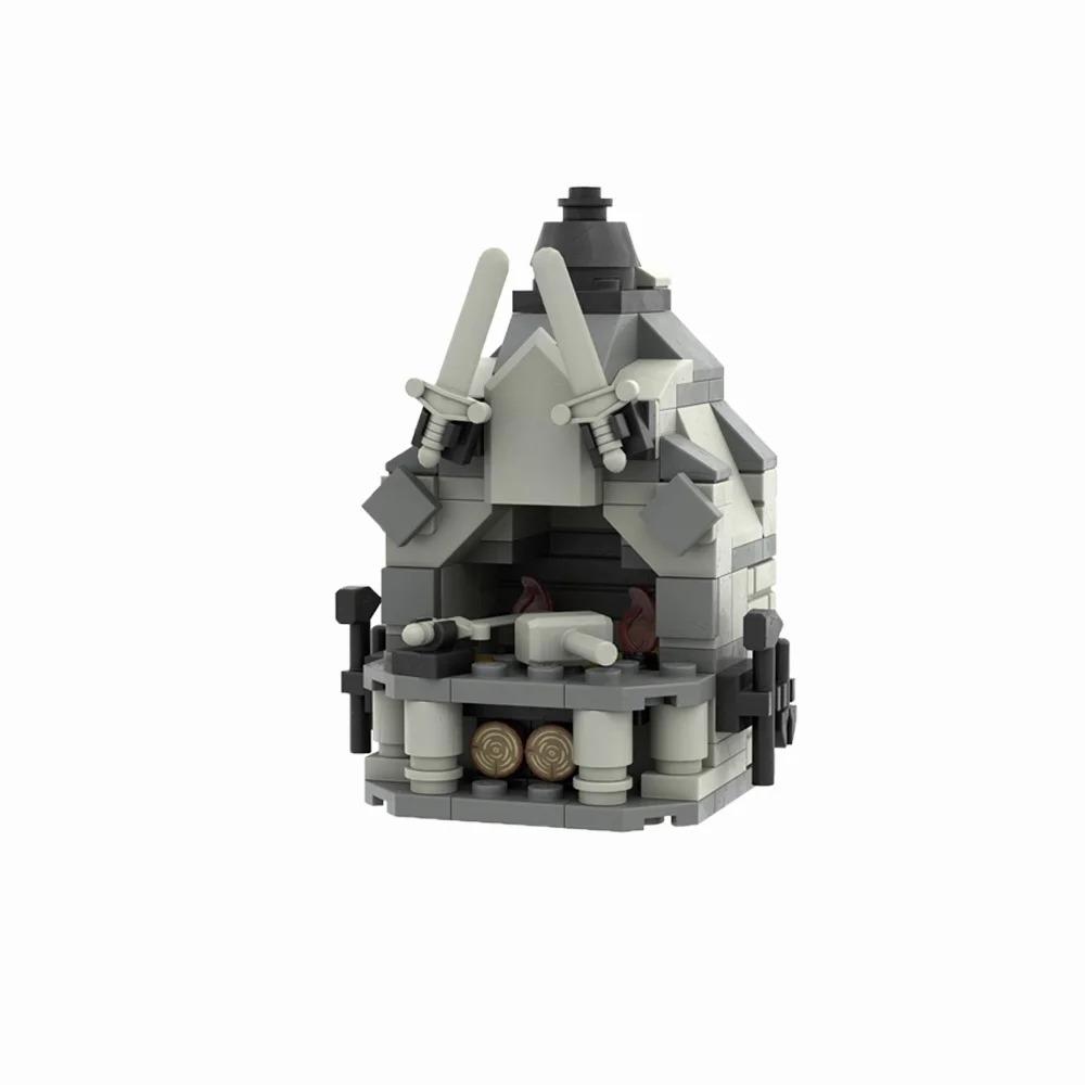 Medieval Castle Siege Weapons Building Blocks Siege Engine Cannon Car  Catapult Crossbow MOC Assembly Bricks Toys