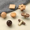 Wooden Animal Cabinet Handles Wood Cloud Hooks Furniture Handles for Cabinets and Drawers Door Knobs Kitchen Wardrobe Door Pulls