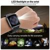 SACOSDING AI Health SmartWatch for Men Women with Flashlight 2.5D UI Voice Bluetooth Call Smart Watch Fitness Tracker
