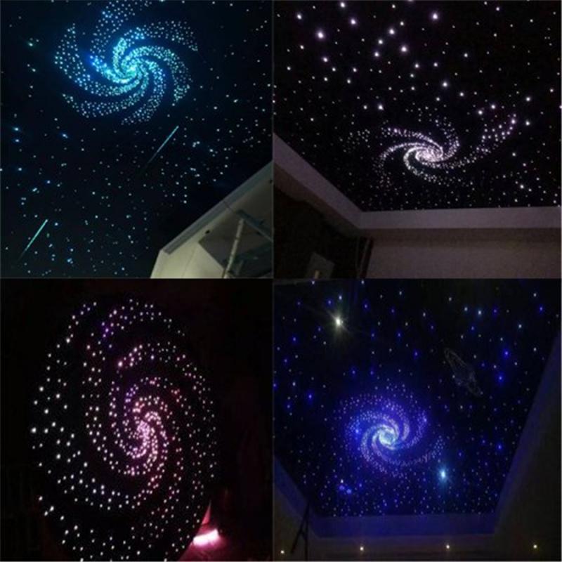 App Music Control Twinkle Fiber Optic Light 12V Rgb Car Led Starry Sky Lighting