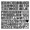 2 Inch Waterproof Letter Stickers For Journal DIY Number Symbol Decals Car Mailbox Decoration