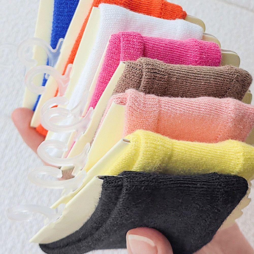 5Pairs Anti-slip Flip Flops Short Socks Splitting Toes Toe Socks Soft Half Feet Socks Summer