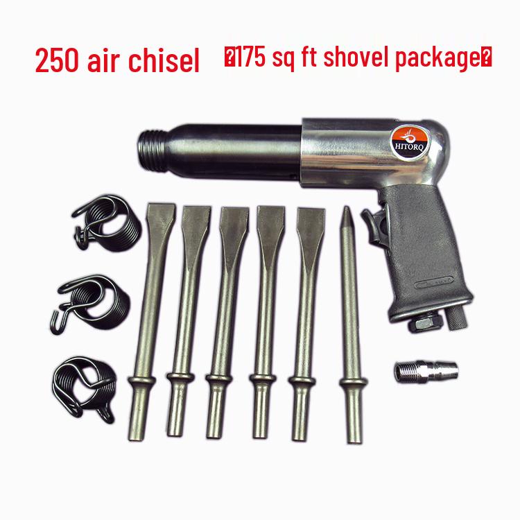 Hailiqi Pneumatic Chisel & Hammer Tool Set - Impact Hammer, Scraper, Pick Options (150, 190, 250)