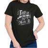 Funny Pro Guns Tap It Like You Mean It Humor Womens Graphic Crewneck T Shirt Tee