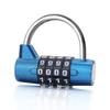 4-Digit Large Horizontal Character Padlock for Gym Lockers and Cabinets