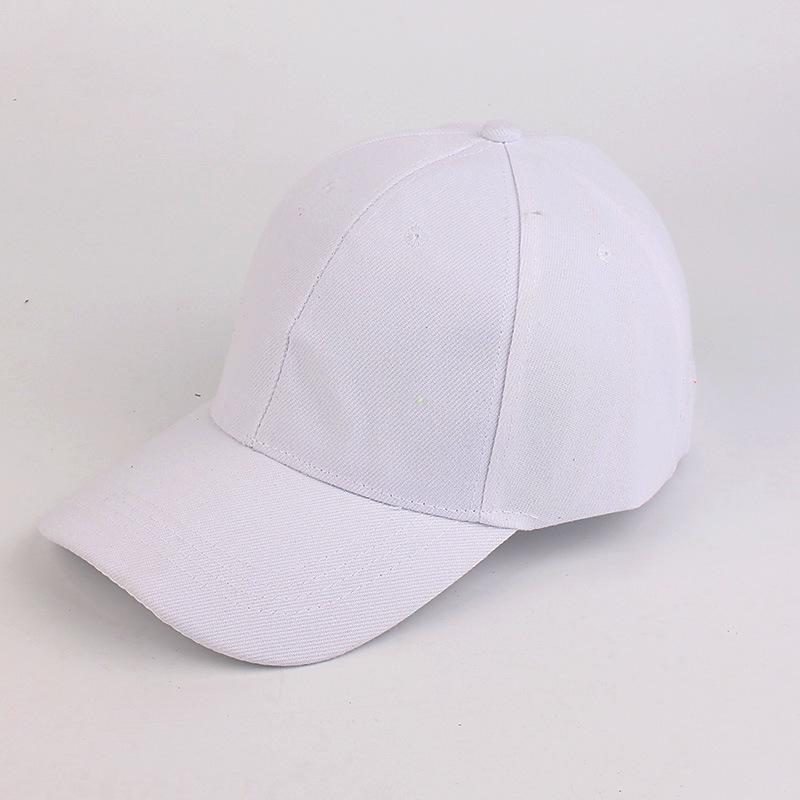 New Spring Summer Baseball Caps Solid Color Women Ponytail Snapback Men Hip Hop Visor Caps Outdoor Fashion Sport Hats Casual Cap