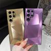3D Diamond Pattern Matte Plating Cover For Samsung Galaxy S24 S23 Ultra S22 Plus A53 A54 A55 A34 A23 Hard Shockroof Case