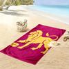 Brisbane Lions Print Beach Towel, Large Soft Quick Dry Towel for Beach Camping Swimming