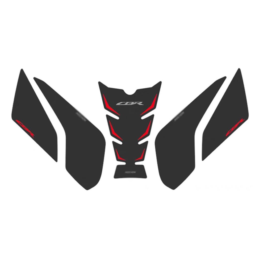 Motorcycle Accessories Tank Pad Protector Sticker Decal Gas Knee Grip Tank Traction Pad for CBR400R (2016-2021) (A)