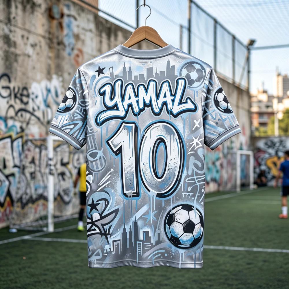 Summer Men's 3D Football Printed Crew Neck T-Shirt Fashion Versatile Breathable Trend Casual