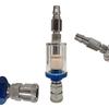 Water Oil Separator Filter Airbrush Filter Moisture Separator for Air Line Compressor Fitting, 1/4 Inch NPT Inlet