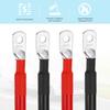 uxcell 2Pcs 6 AW G Battery Cable 1.5ft Copper Battery