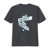 Haight Ashbury Street Sign San Francisco Pre Shrunk 100 Cotton Hand Screened T Shirt Vintage Washed Stylish Streetwear