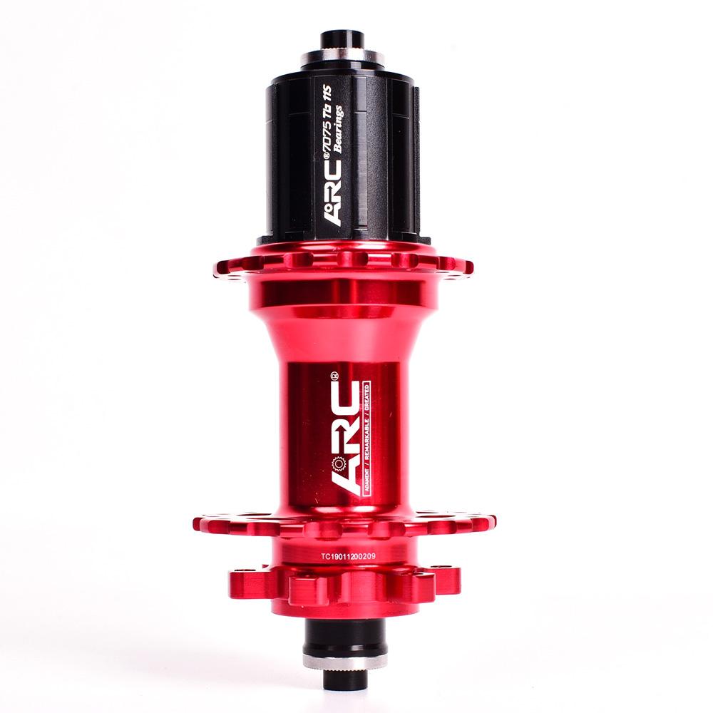 1 Pair MTB Bike Hub Front Rear HG 8-11 Speed 4 Claws 32 Holes Disc Brake Hubs with Quick Release Lever