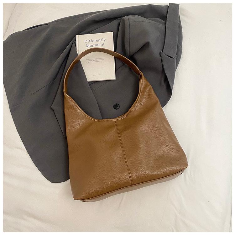 Unterarmtasche Damen Sommer neu große Kapazität Tragetasche Studentenkurs große Kapazität Schultertasche Pendlertasche