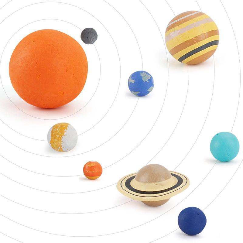 Pvc Planet Space Model Galaxy Solar System Educational Toy Kids Science Learning