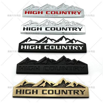 HIGH COUNTRY Cars Feature Metal Badges for the Highland Region