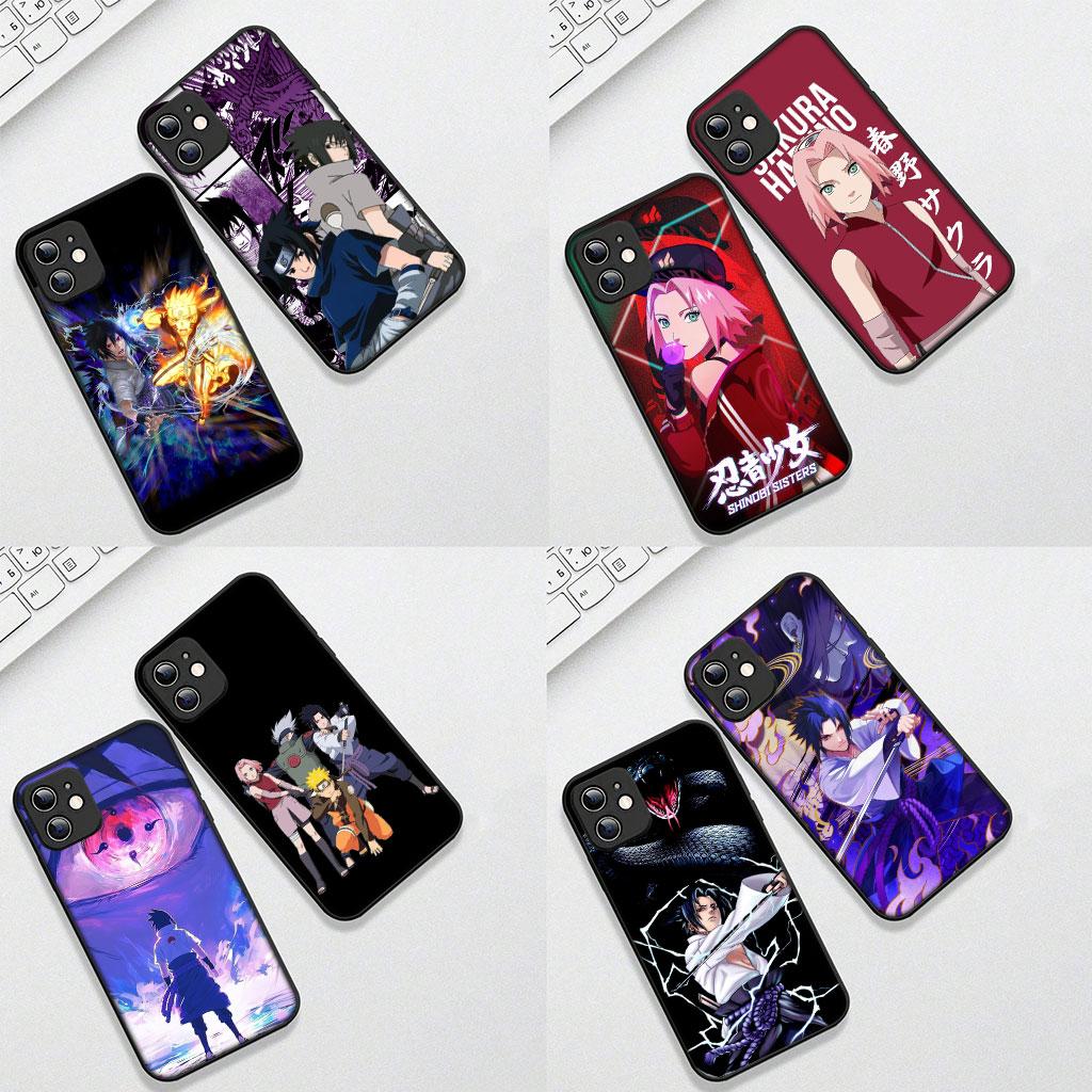 Haruno Sakura Narutos Uchiha Sasuke Phone Cover for Motorola Moto Edge 70 60 Fusion NEO Pro G Stylus G56 G96 G52 G04 G05 20 Case