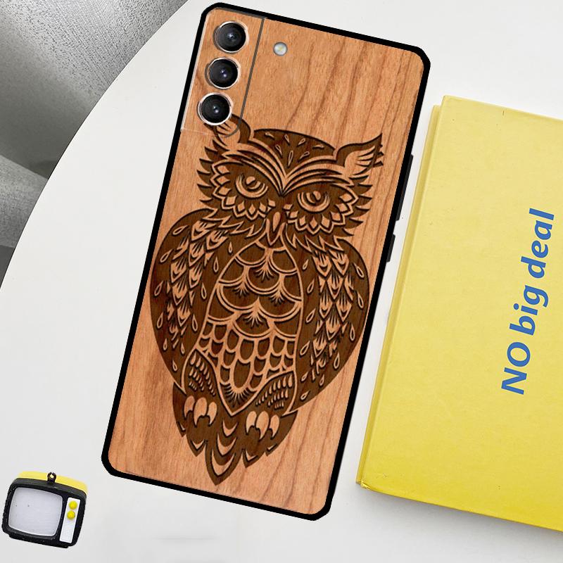 

Чехол из дерева черепаха слон дракон для Samsung Galaxy S23 FE S22 Ultra S20 S21 FE S8 S9 S10 Plus Note 10 20 Ultra Cover Galaxy Note 20