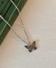 Vinedew Surgical Steel Vintage Flower Necklace