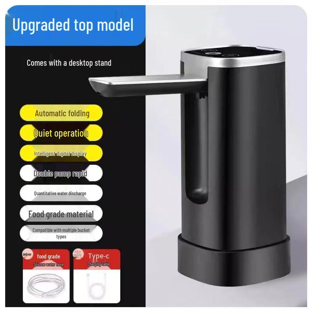 Dispensador de Água Portátil Elétrico Dobrável para Água Engarrafada