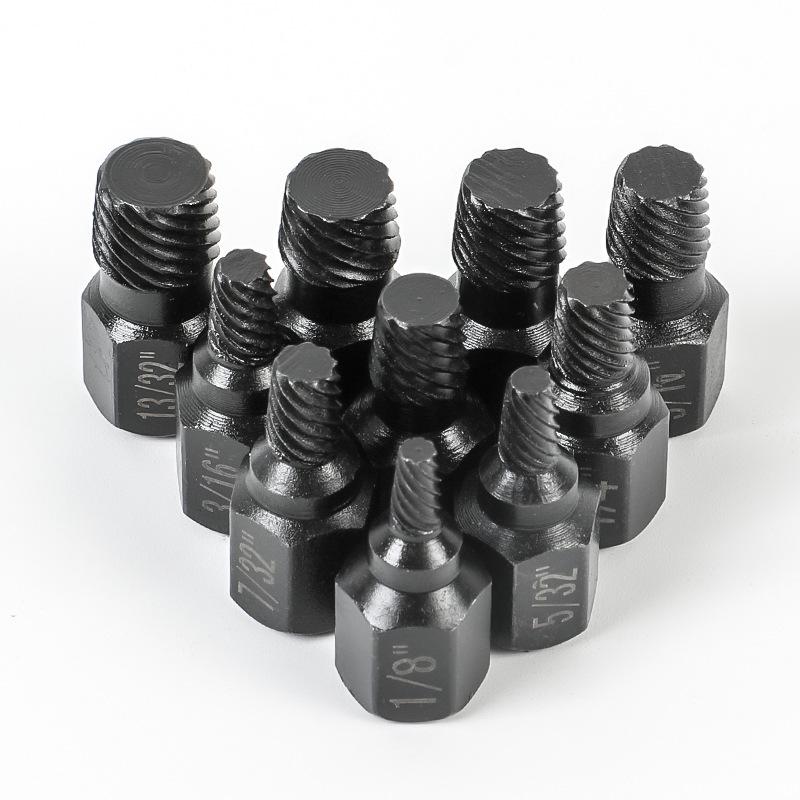 Heavy-Duty Easy Out Screw Extractor Set for High Efficiency and Durability in Removing Damaged Bolts at Home