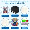 2025 Creative DIY Diamond Sticker A5 Notebook: Special-Shaped 50-Page Children's Diamond Painting Book