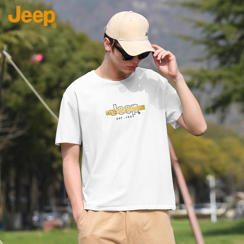 JEEP Men s Summer Casual Short Sleeve T-Shirt 2XL