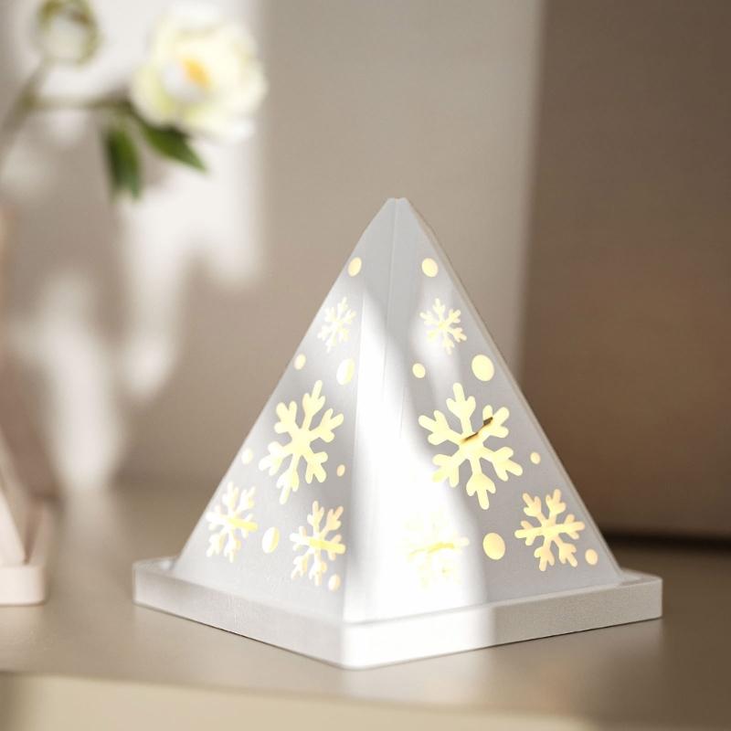 Innovative Silicone Mold For Crafting Unique Pyramid Candle Holders Unique Candle And Holiday Decorations Mould