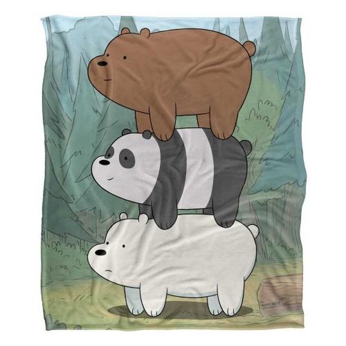 We Bare Bears Silky Stack Supersoft Blanket