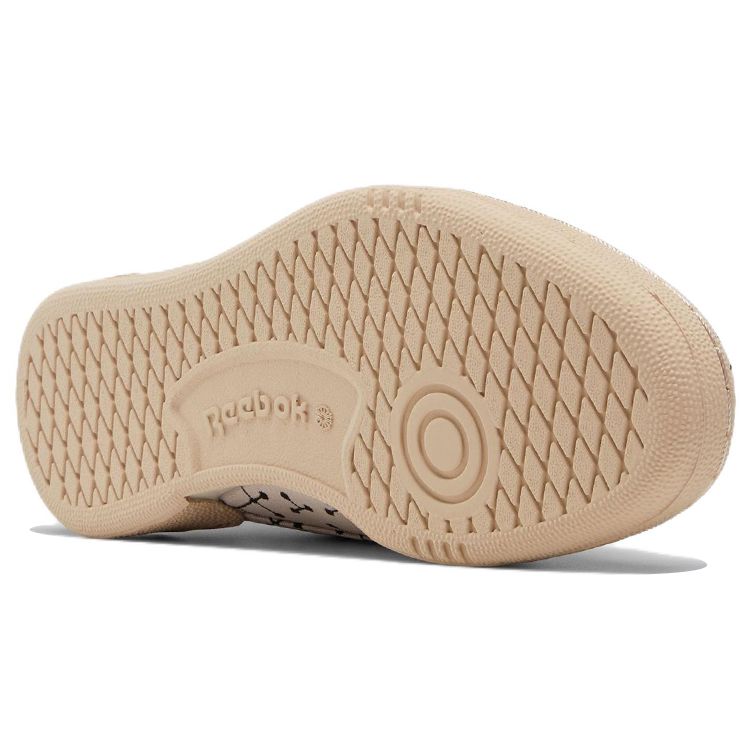 Eames Office X Reebok Club C 85 Dot Pattern Unisex Sneakers Brown Modern-Beige Core-Black GY1069