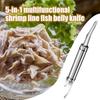 Shrimp Peeler Prawn And Seafood Peeler Rustproof Double Head Seafood Cutter Fish Scale Remover For Home Restaurant