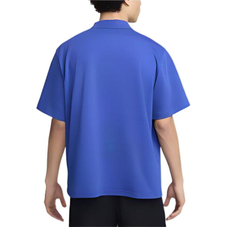 New Nike FFF Polo Shirt Men's Bright Blue FZ5890-452