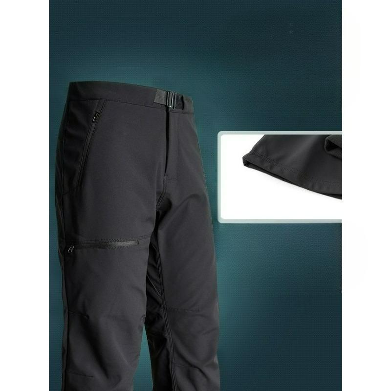 Winter Assault Pants Men's Waterproof and Windproof Plus Velvet Thickened Autumn and Winter Wear-resistant Hiking Pants Sports Pants Leisure