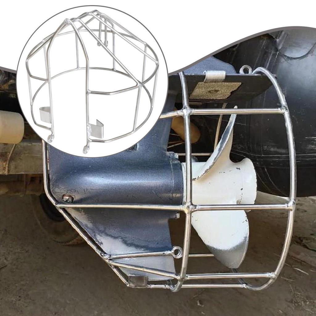 Außenborder-Maschinen-Propellerabdeckung Zubehör Verhedderungsschutz Edelstahl