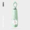 New 50% Off Six Bones Hand Open Vinyl Fabric Sunscreen Umbrella Love Handle Fashion Umbrella Climbing Flower Umbrella