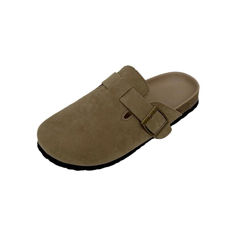 Birkenstock Women's 2025 Casual Non-Slip Slip-On Flat Half-Slippers